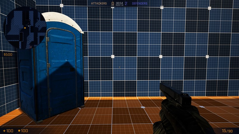 Here are some images of what the game looked like during development.